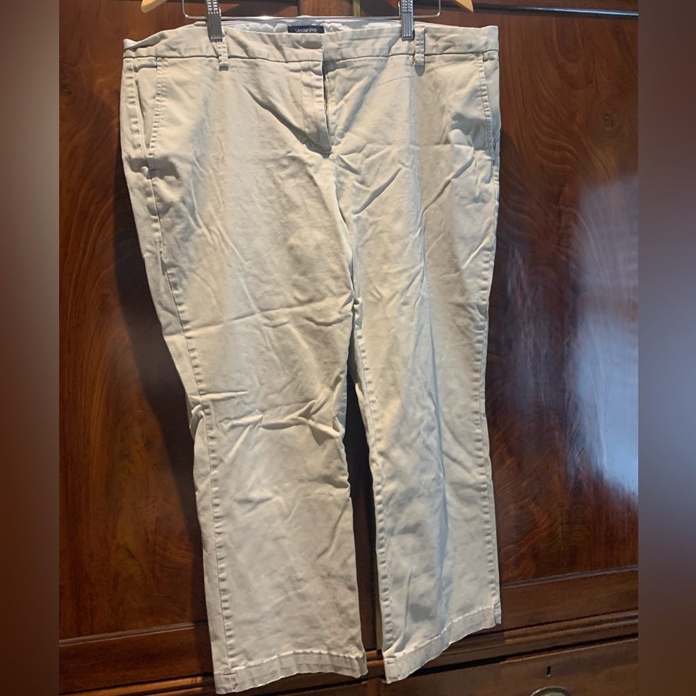 Khaki Lands End pants
